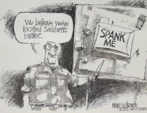 'We believe we've located Saddam's bunker...'